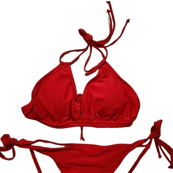 Shein Ladies Size XL Red String Bikini - Picture 3 of 4